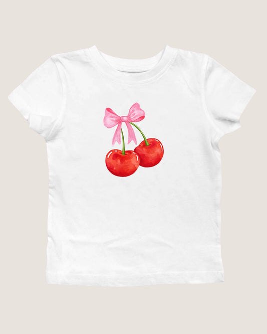 Cherry Bowtique Baby Tee